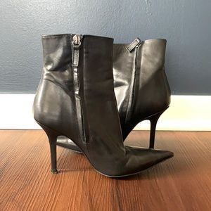 Zara Genuine Leather Booties